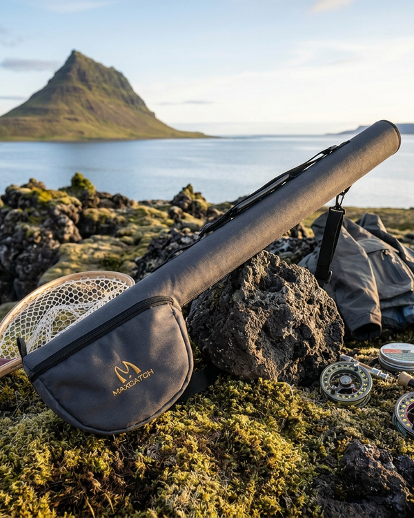 Hólkur fyrir flugustöng og hjól